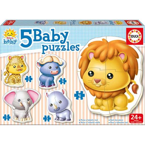 Puzzles Baby Educa Animales Salvajes