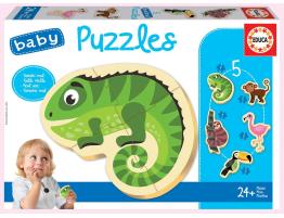 Puzzles Baby Educa Animales Tropicales