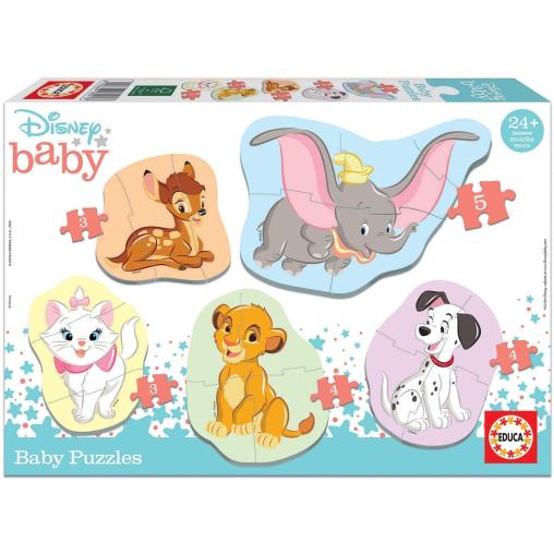 Puzzles Baby Educa Disney Animals 2