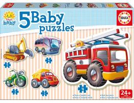 Puzzles Baby Educa Vehículos