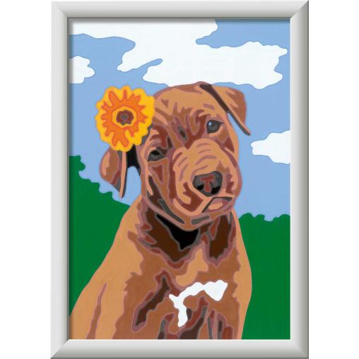 Creart Ravensburger Cachorro con Flor