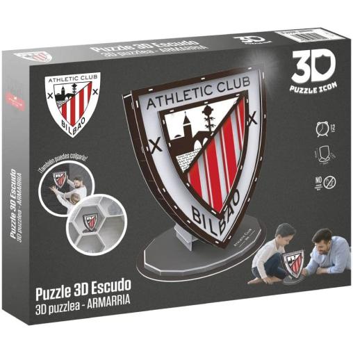 Puzzle 3D Escudo Athletic Club de Bilbao