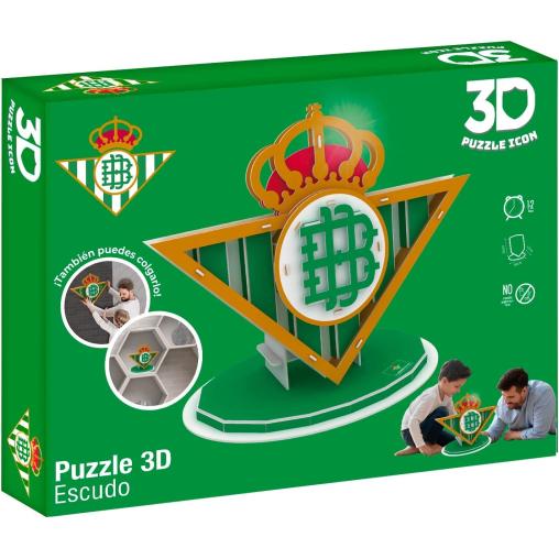 Puzzle 3D Escudo Real Betis