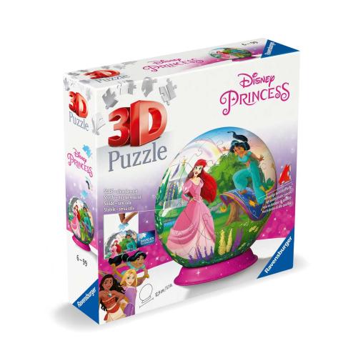 Puzzle 3D Ravensburger Bola Princesas Disney de 72 Pzs