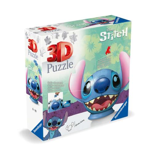 Puzzle 3D Ravensburger Bola Stitch de 72 Pzs