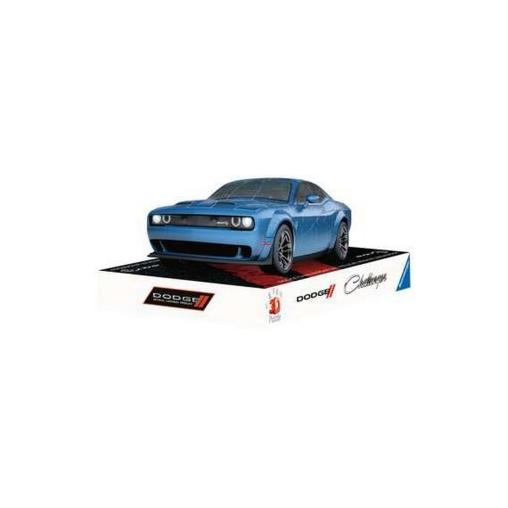 Puzzle 3D Ravensburger Dodge Challenger Azul 165 Pzs