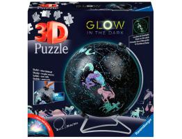 Puzzle 3D Ravensburger Globo Estelar Fosforescente de 180 Pzs