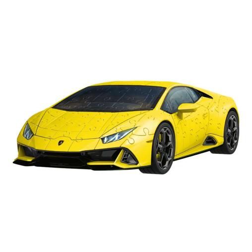 Puzzle 3D Ravensburger Lamborghini Huracan Evo Amarillo 108 Pzs