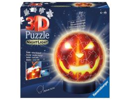 Puzzle 3D Ravensburger Noche de Calabaza de 72 Pzs