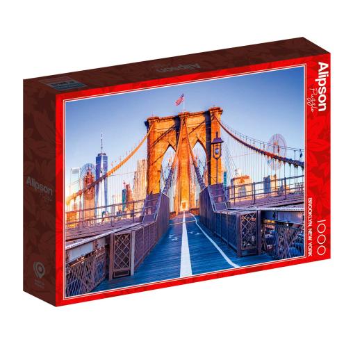 Puzzle Alipson Brooklyn, Nueva York de 1000 Piezas