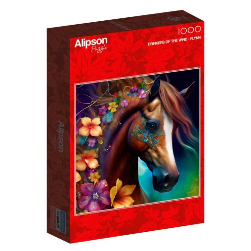 Puzzle Alipson Caballo de Fantasía de 1000 Piezas