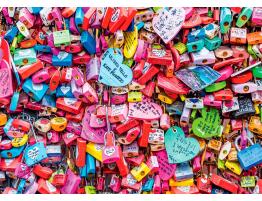 Puzzle Alipson Candados de Amor de 1000 Piezas