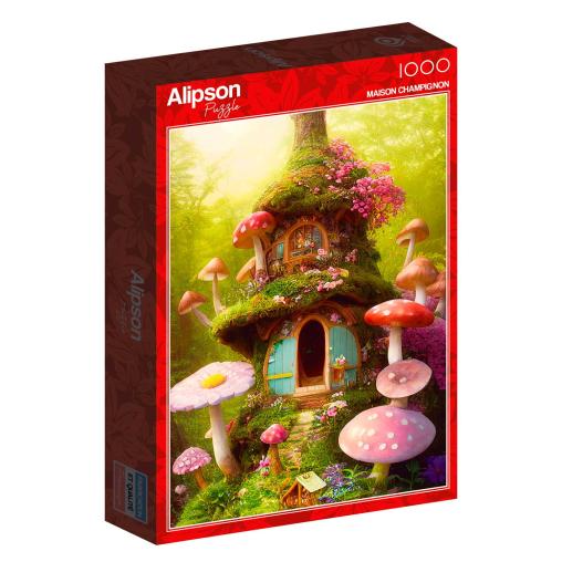 Puzzle Alipson Casa de Setas de 1000 Piezas