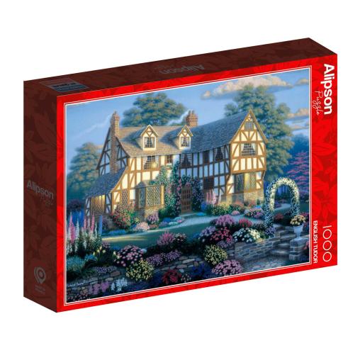 Puzzle Alipson Casa Estilo Tudor de 1000 Piezas