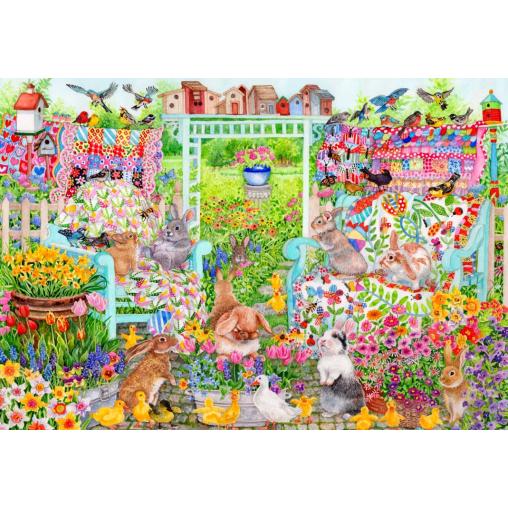 Puzzle Alipson Colcha de Primavera de 1000 Piezas