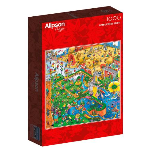 Puzzle Alipson Complejo Deportivo de 1000 Piezas