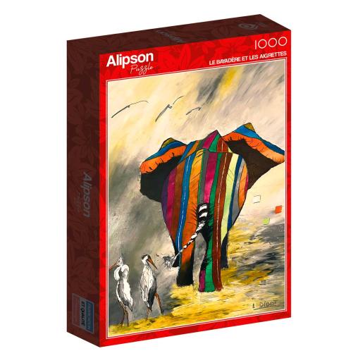 Puzzle Alipson Le Bayadere et les Aigrettes de 1000 Piezas