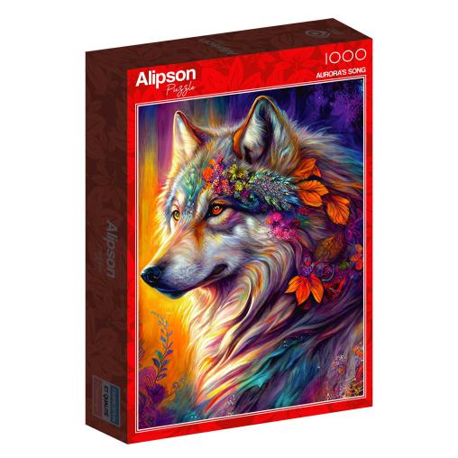 Puzzle Alipson Lobo del Otoño de 1000 Piezas