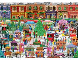 Puzzle Alipson Mercado Kris Kringle de 1000 Piezas