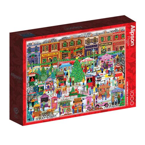 Puzzle Alipson Mercado Kris Kringle de 1000 Piezas