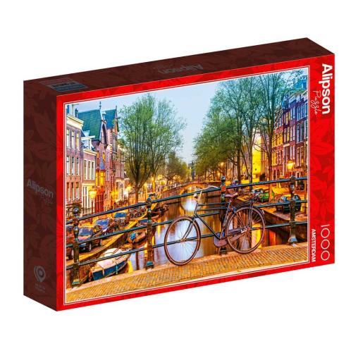 Puzzle Alipson Ámsterdam de 1000 Piezas