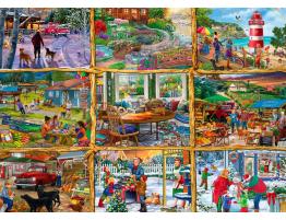 Puzzle Alipson Para Todas las Estaciones de 1000 Piezas