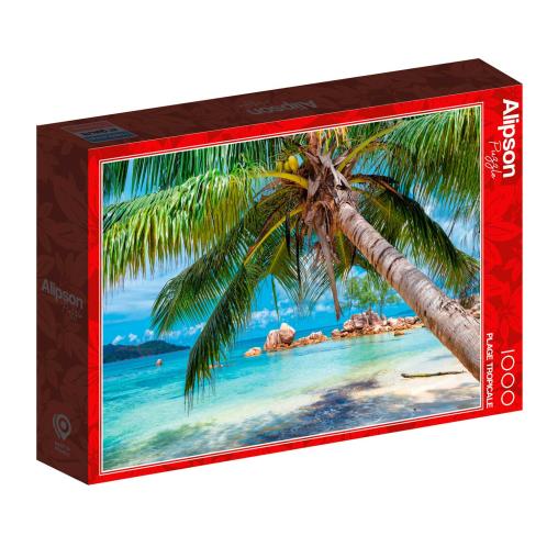 Puzzle Alipson Playa Tropical de 1000 Piezas