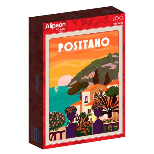 Puzzle Alipson Positano de 500 Piezas