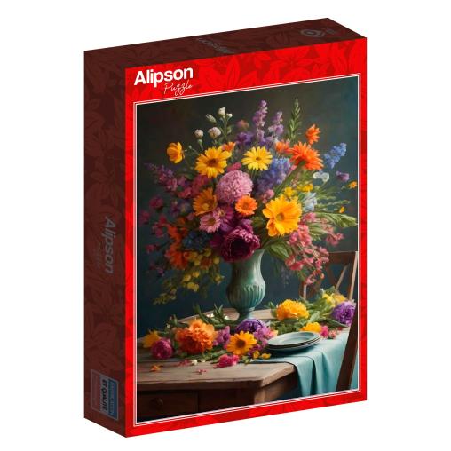 Puzzle Alipson Ramo de Flores de 1000 Piezas