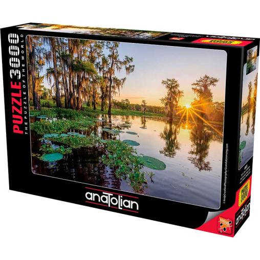 Puzzle Anatolian Amanece sobre Duck Lake de 3000 Pzs