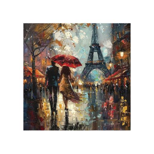 Puzzle Anatolian Amor en París, Formato Cuadrado 1000 Piezas