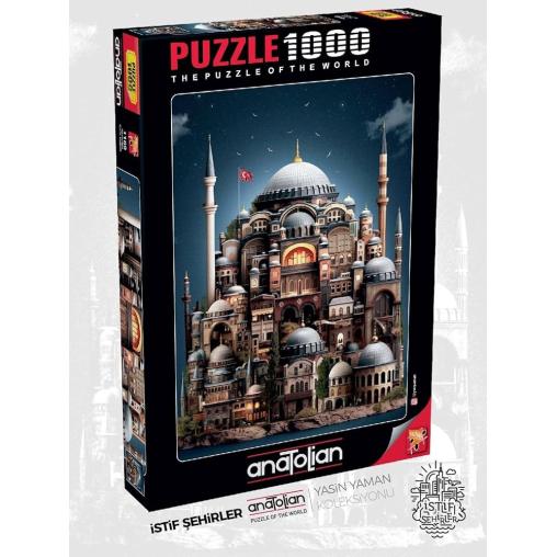 Puzzle Anatolian Ayasofya de 1000 Piezas