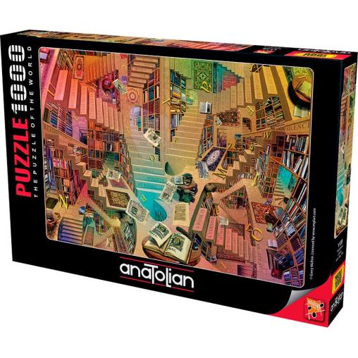 Puzzle Anatolian Biblioteca de 1000 Piezas