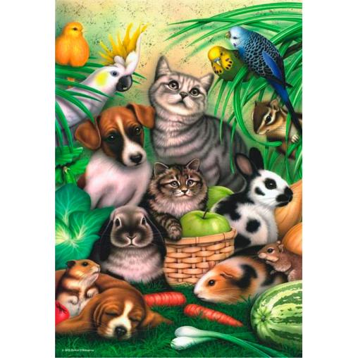 Puzzle d'Anatolie Magical Puppies 260 pièces