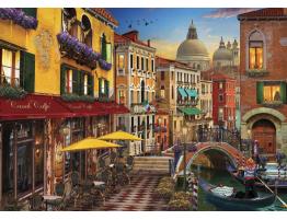 Puzzle Anatolian Café en el Canal de Venecia de 1500 Piezas