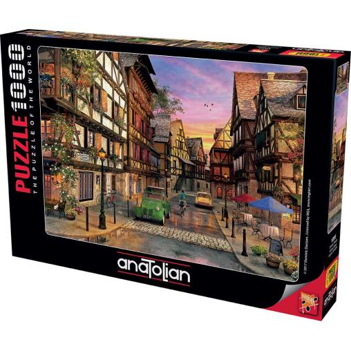 Puzzle Anatolian Calle de Colmar, Francia de 1000 Piezas