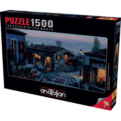 Puzzle Anatolian Calle Nocturna de 1500 Piezas