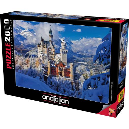 Puzzle Anatolian Castillo de Neuschwanstein de 2000 Piezas