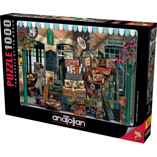 Puzzle Anatolian En la Estación de Tren de 1000 Piezas