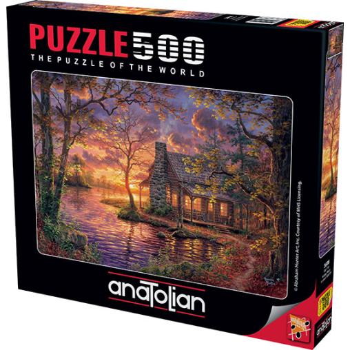 Puzzle Anatolian Escondite de Paz de 500 Piezas