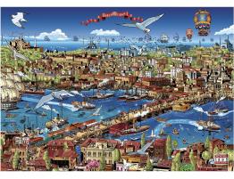 Puzzle Anatolian Estambul en 1895 de 3000 Piezas