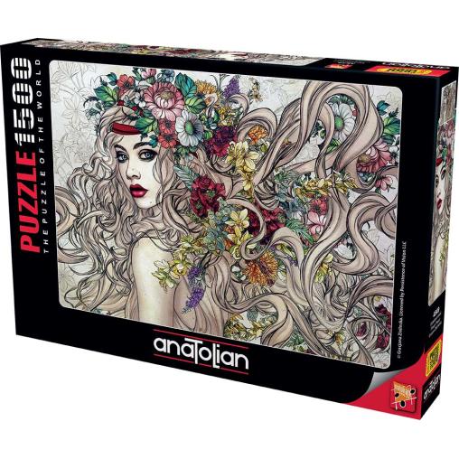 Puzzle Anatolian Flower Power de 1500 Piezas