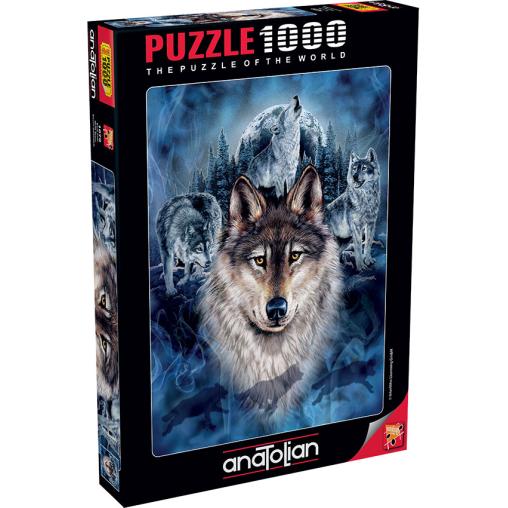 Puzzle Anatolian Grupo de Lobos de 1000 Piezas