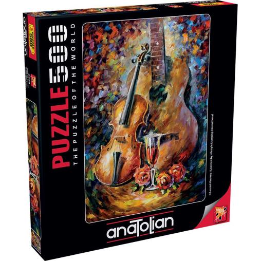 Puzzle Anatolian Guitarras y Violines de 500 Piezas