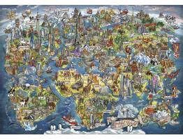 Puzzle Anatolian Hitos del Mundo de 3000 Piezas