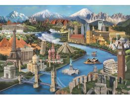 Puzzle Anatolian Monumentos del Mundo de 2000 Piezas