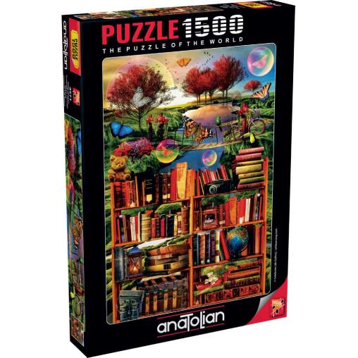 Puzzle Anatolian Imaginación por la Lectura de 1500 Piezas