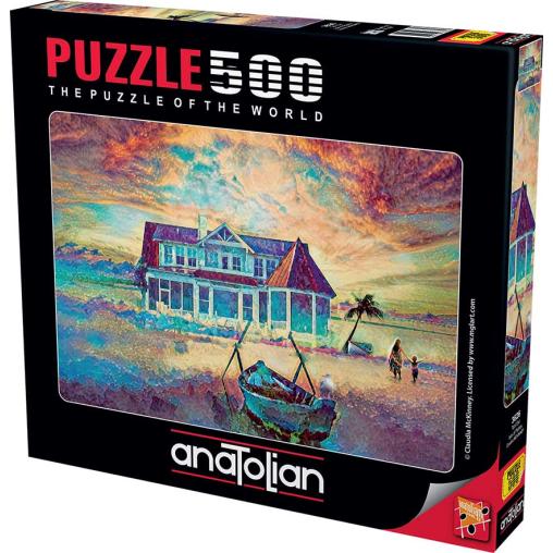 Puzzle Anatolian Isla de la Palmera de 500 Piezas