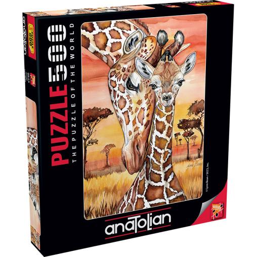 Puzzle Anatolian Jirafas de 500 Piezas