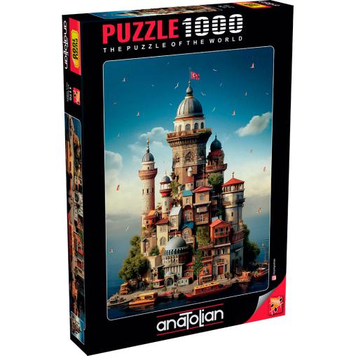 Puzzle Anatolian Kız Kulesi de 1000 Piezas